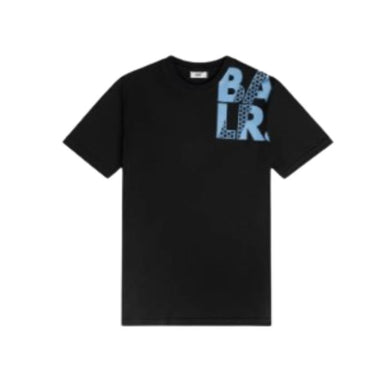 Camiseta BALR. Hex Stripe Regular Fit T-Shirt Jet Black