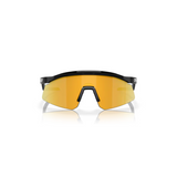 "Gafas Oakley Hydra con marco negro y lentes de color prizm 24k."