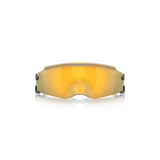 "Gafas Oakley con marco de color negro púlido y gafas de color amarillo prizm 24k"