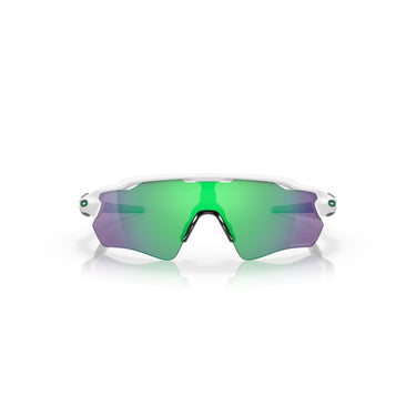 "Gafas Oakley Rad Ev Path con montura de color blanco y lentes a juego de color prizm jade."