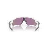 "Gafas Oakley Rad Ev Path con montura de color blanco y lentes a juego de color prizm jade."