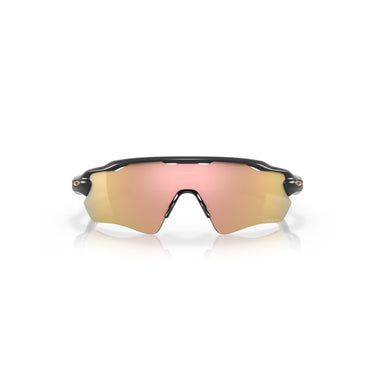 "Gafas Oakley Radar EV Path con montura de color carbono mate y lentes prizm rose gold."