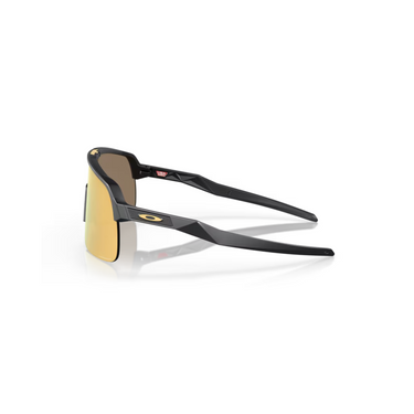 "Gafas Oakley Sutro Lite con montura de color carbono mate y lentes prizm 24k."