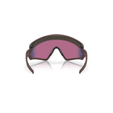 "Gafas Oakley Wind Jacket con montura garnache mate y lentes prizm road."