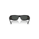 "Gafas Versace con marco de color negro y lentes de color negro"