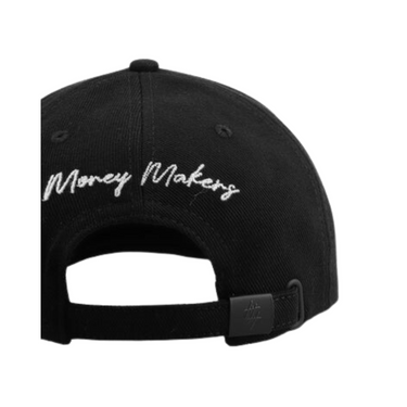 "Gorra Money Makers de color negro y beige."