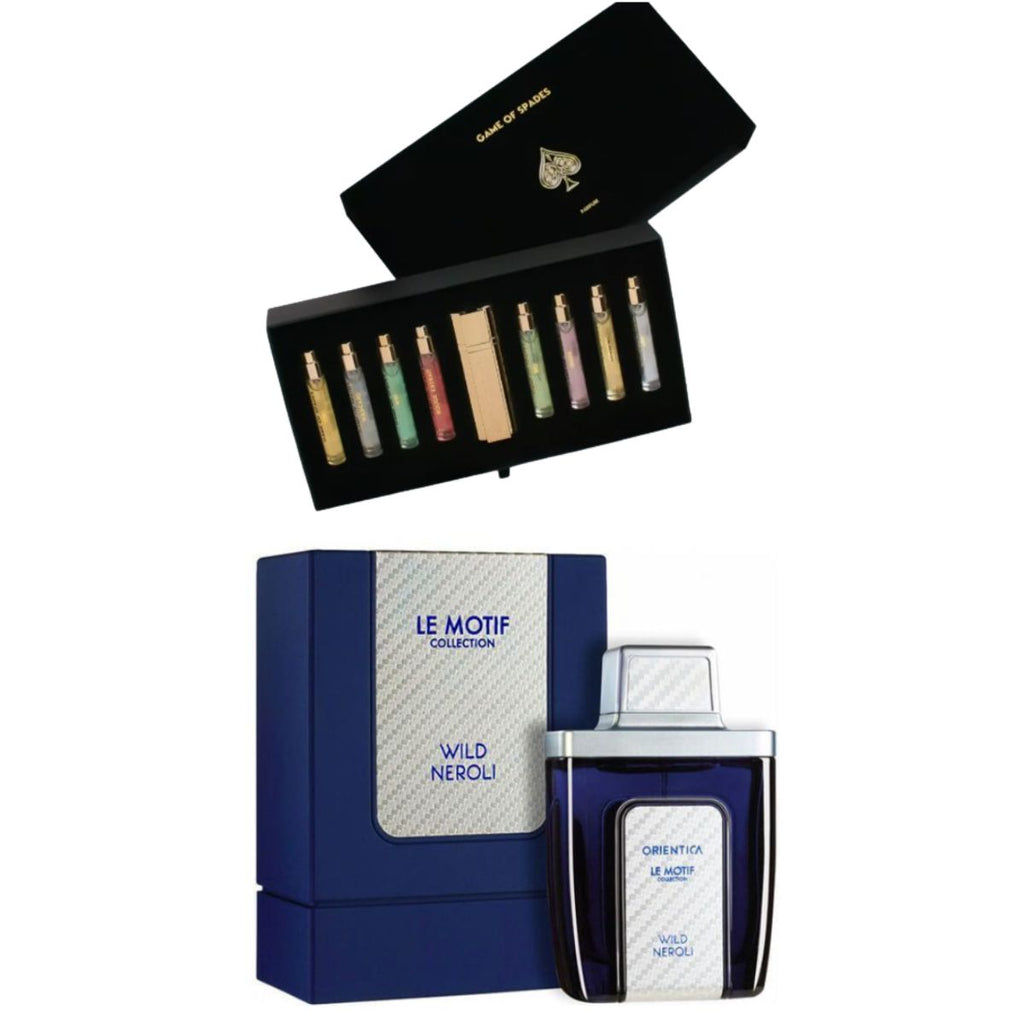 Perfect Match Perfume Set Game Of Space + Perfume Orientica Azul