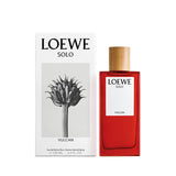 "perfuem loewe color rojo con caja blanca "