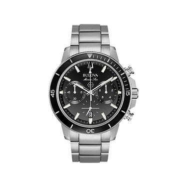 "Reloj bulova fondo negro para hombre"