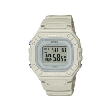 "Reloj Casio Digital de color beige"