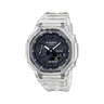 "Reloj G-shock de color transparente"