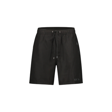 "Shorts BALR. Classic Swim de color negro con cierre en la parte lateral."